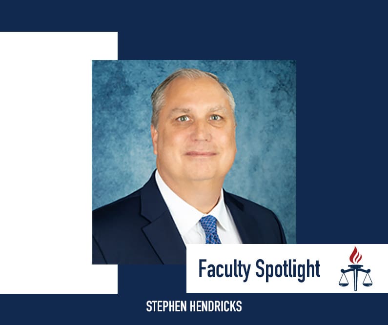 Faculty Spotlight: Stephen Hendricks Brings Passion for Corporate Counsel to Students